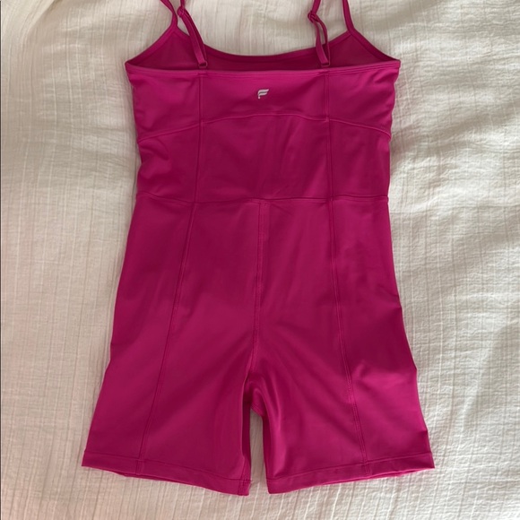 Pink Spaghetti Strap Romper - Picture 5 of 8
